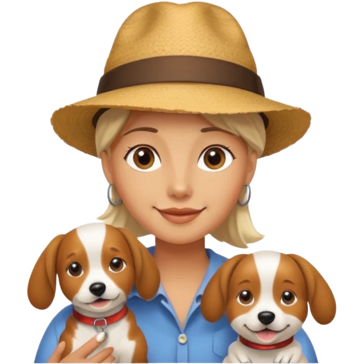 traveler with pet emoji