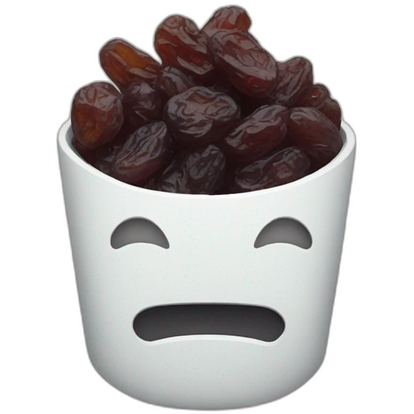 dried raisin emoji