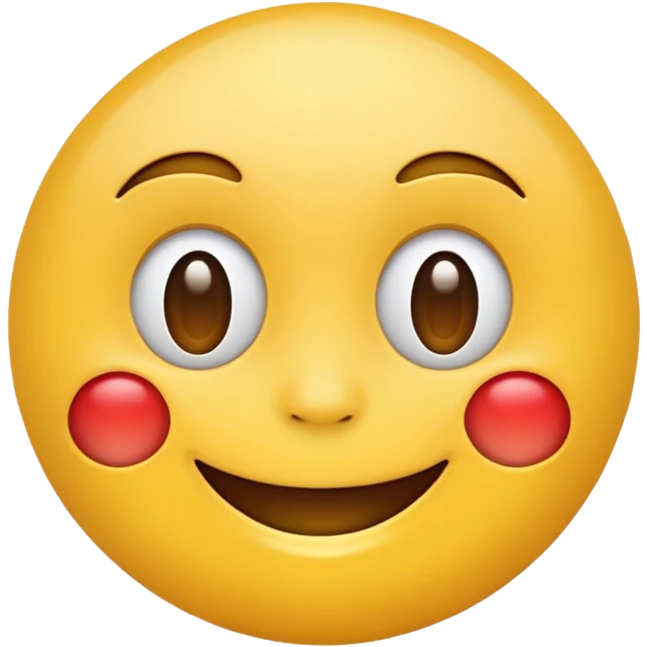 smiling face emoji icon in apple style emoji