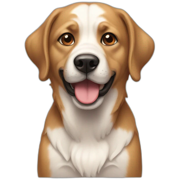 Chien emoji
