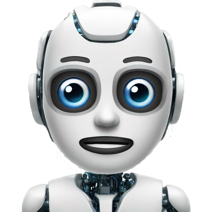 Artificial intelligence making artificial intelligence emoji