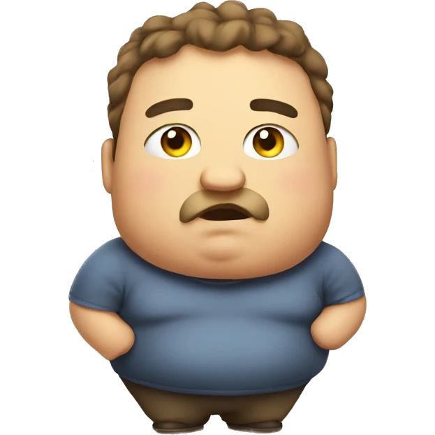 Fat emoji