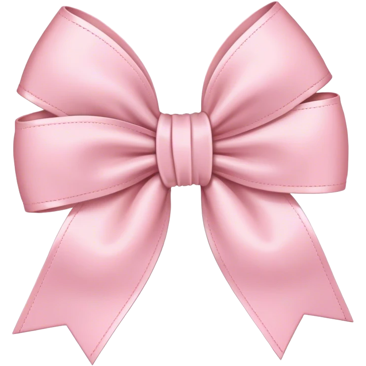 Money rapped in a light pink bow emoji