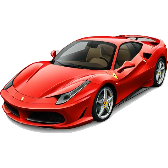 Un ferrari emoji