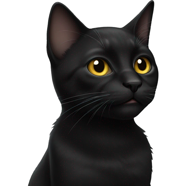 black cat emoji