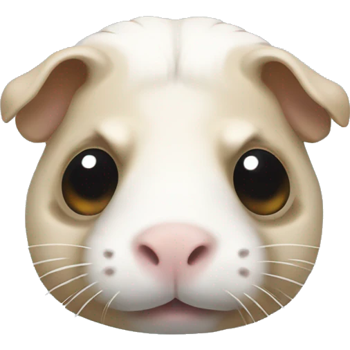 skeleton of a guinea pig emoji