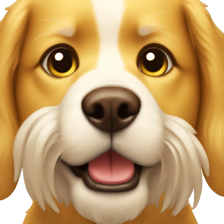 golden dog emoji