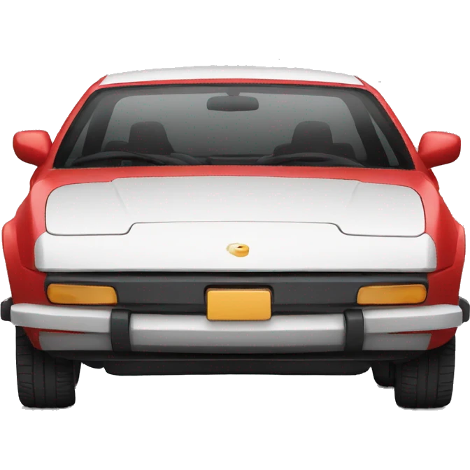 Voiture rouge emoji