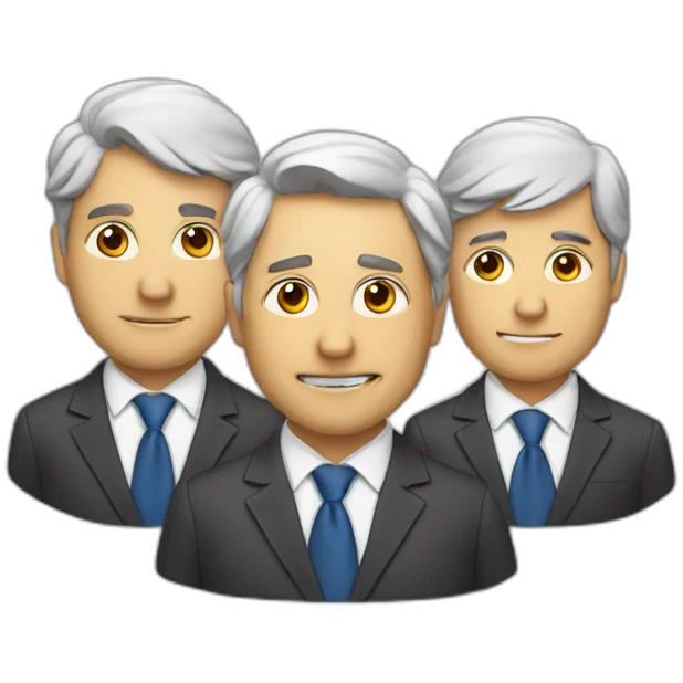 three businessman emoji