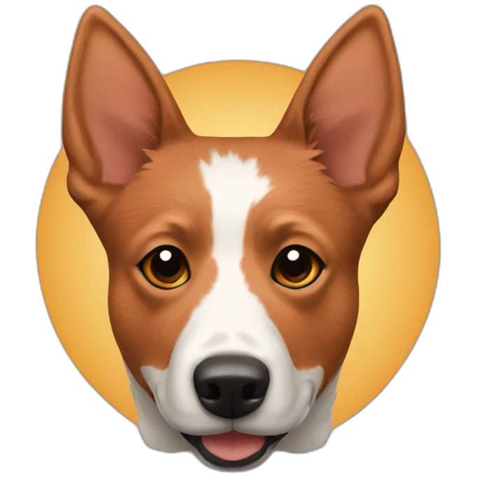 Red heeler emoji