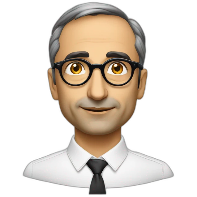 eric-zemmour-lunettes de vue rondes emoji