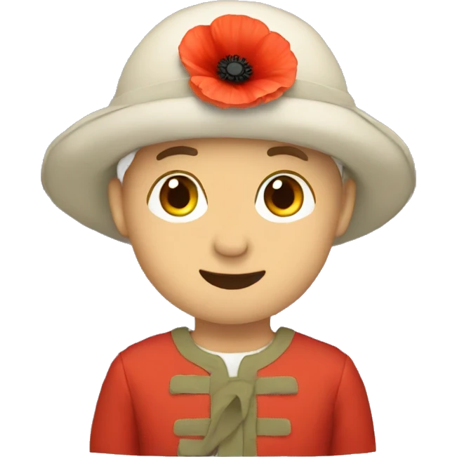 Poppy emoji