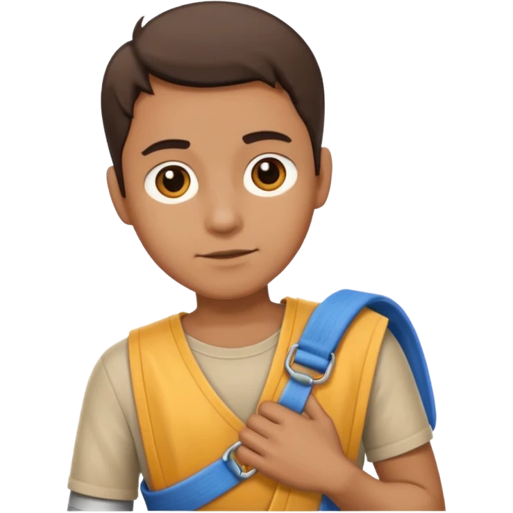 I want an emoji of someone with their right arm in a sling emoji
