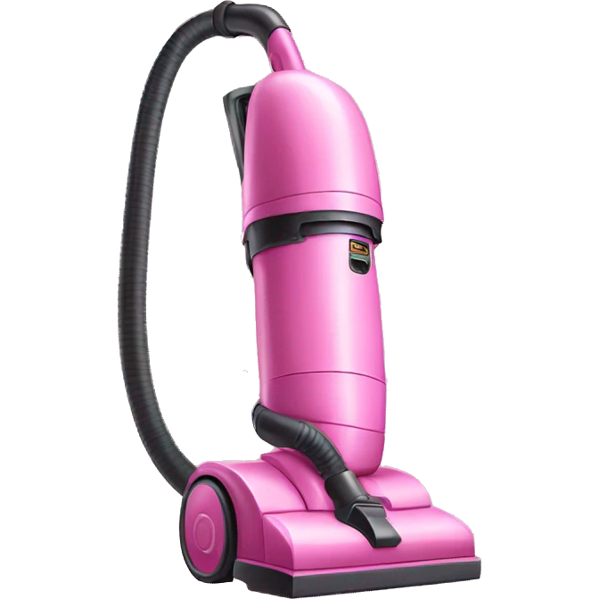 Pink vacuum  emoji
