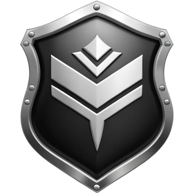 Shield logo with SCO letters in black and white emoji
