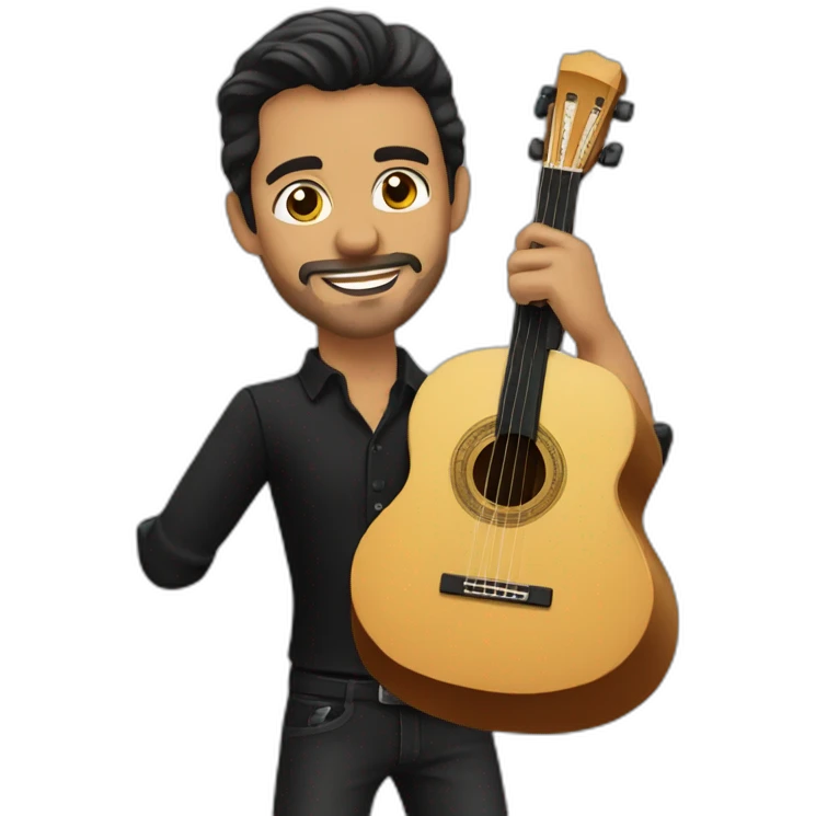 flamenco male singer emoji