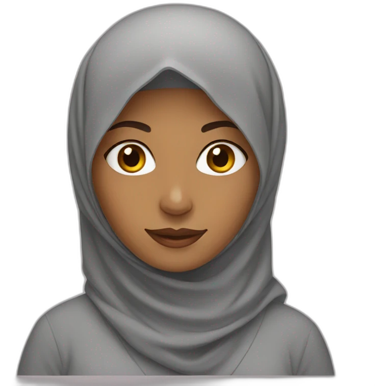Muslim woman emoji