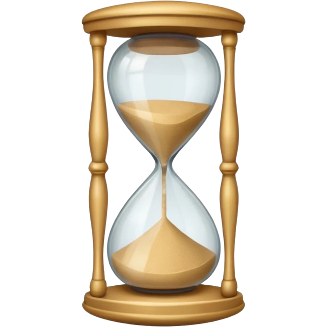 Hourglass emoji