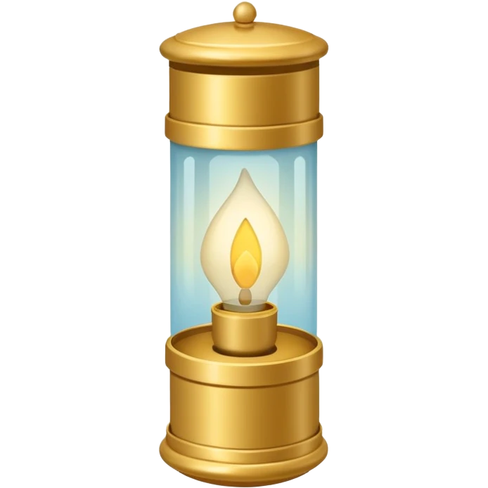 Lanterna flutuante pequena, de papel translúcido, formato retangular/cilíndrico alongado, aberta em cima e embaixo, com luz dourada suave interna, sem alça, sem metal, sem decoração. emoji