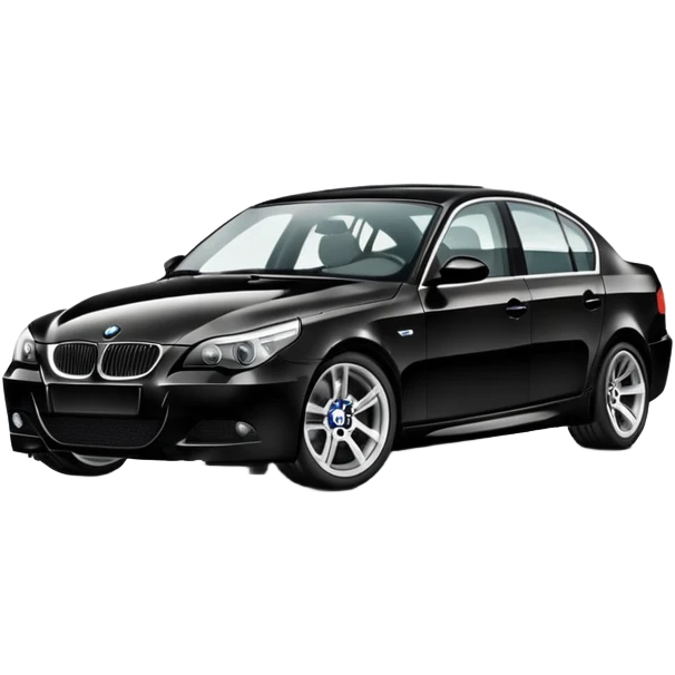 Black bmw e60 emoji