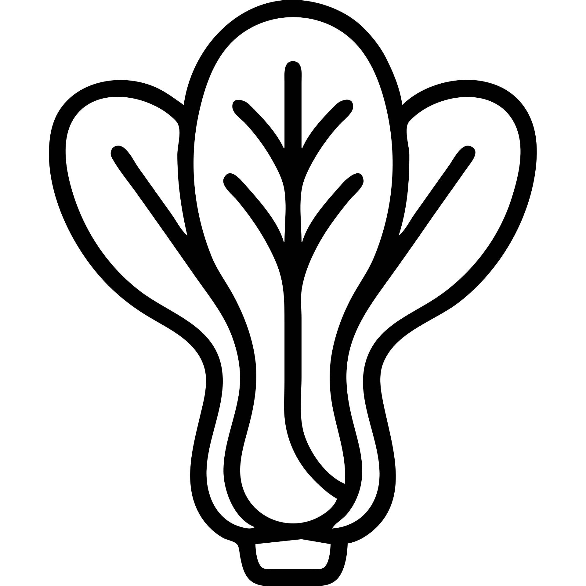 bok choy, simple, iconic, minimal background emoji