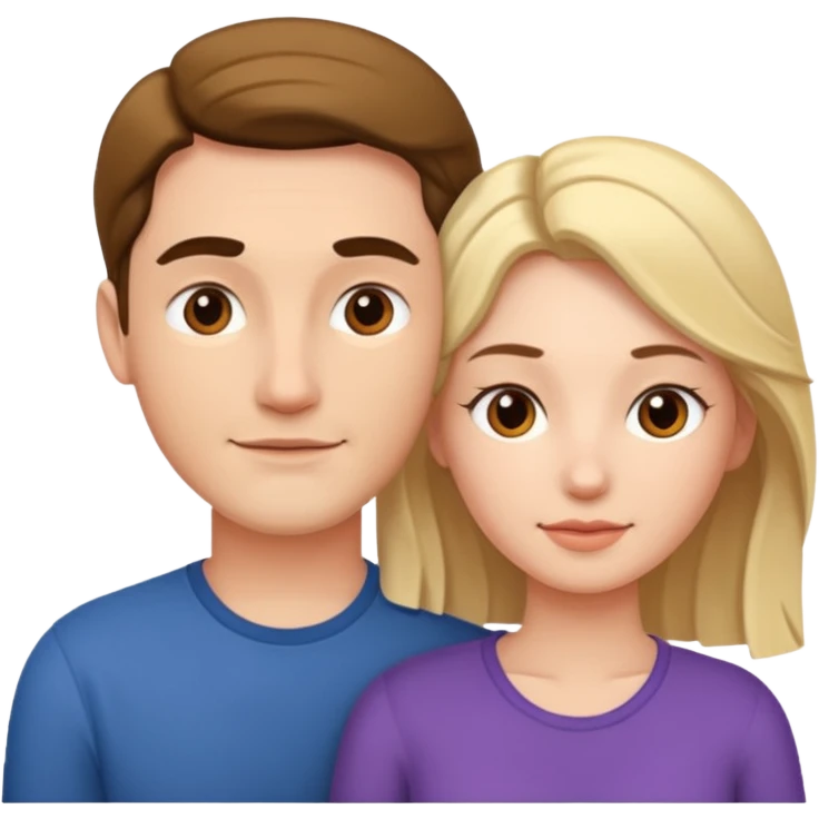 Naked man and woman laying together emoji