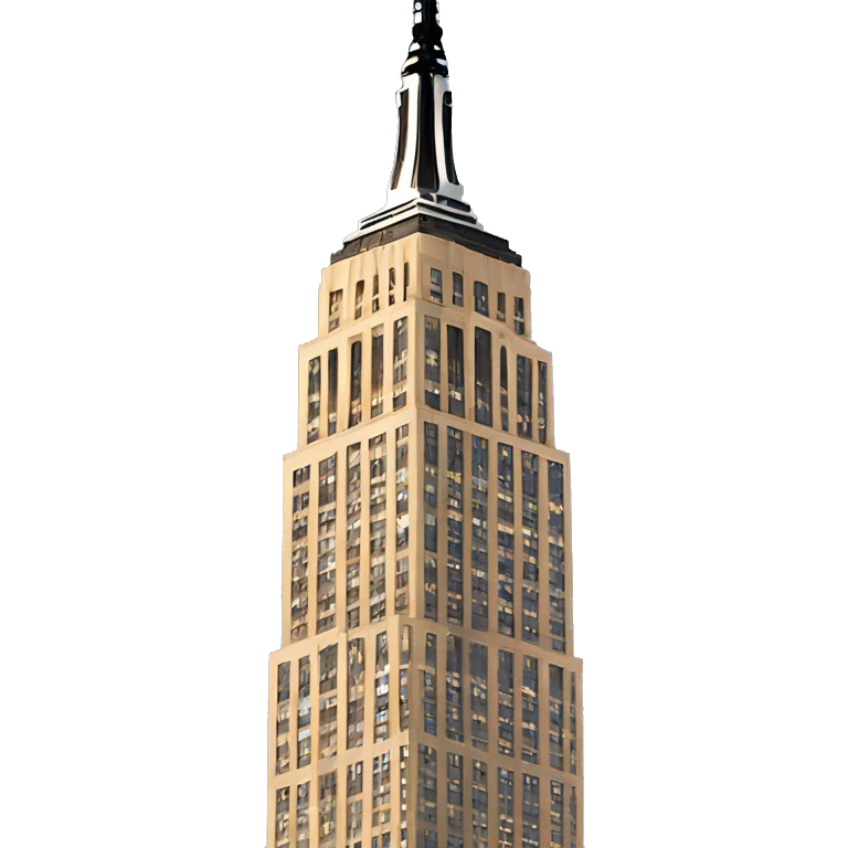 Empire State Building new york emoji