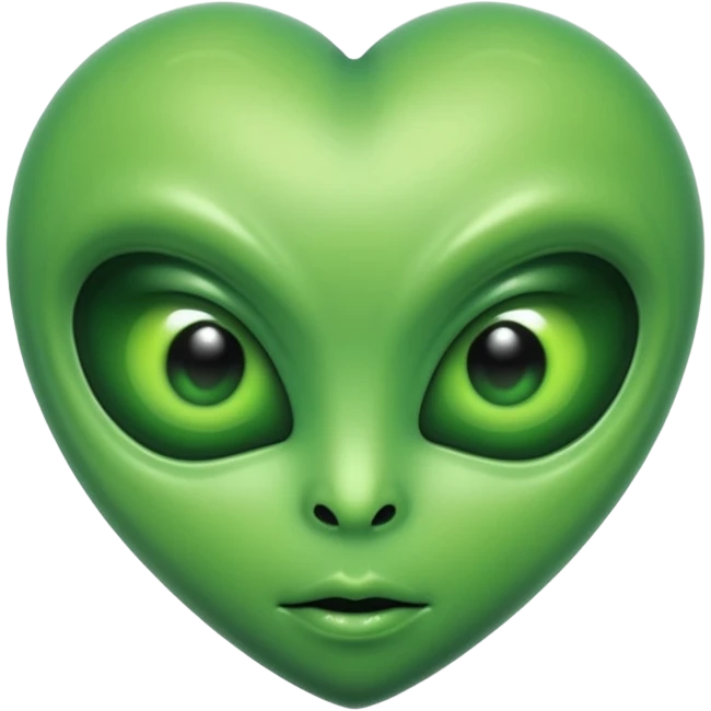 heart sci fi alien emoji