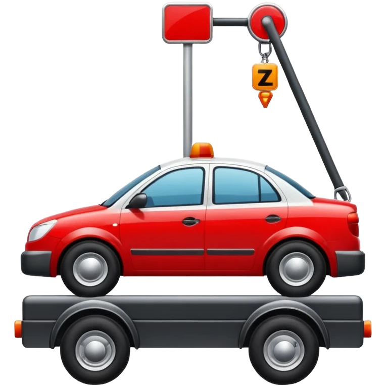 towing zone icon emoji