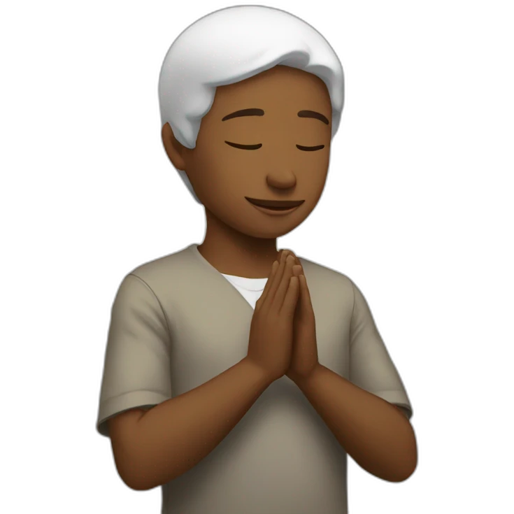 Prayer  emoji