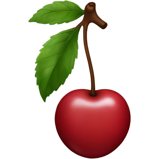 roten cherry emoji
