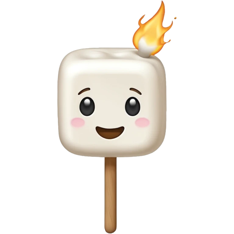 marshmallow stick emoji