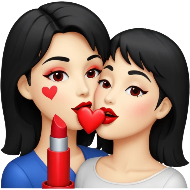Kiss with heart  emoji