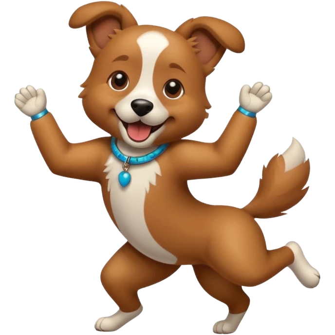 Cane che balla emoji