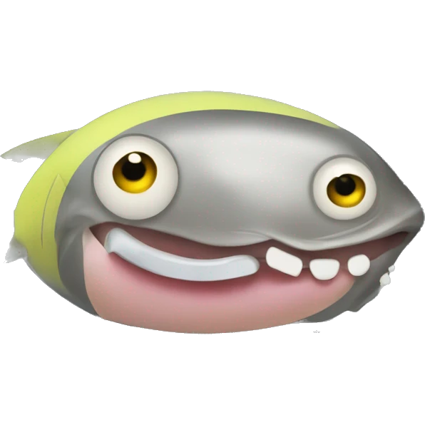 Tuna fish in a car emoji
