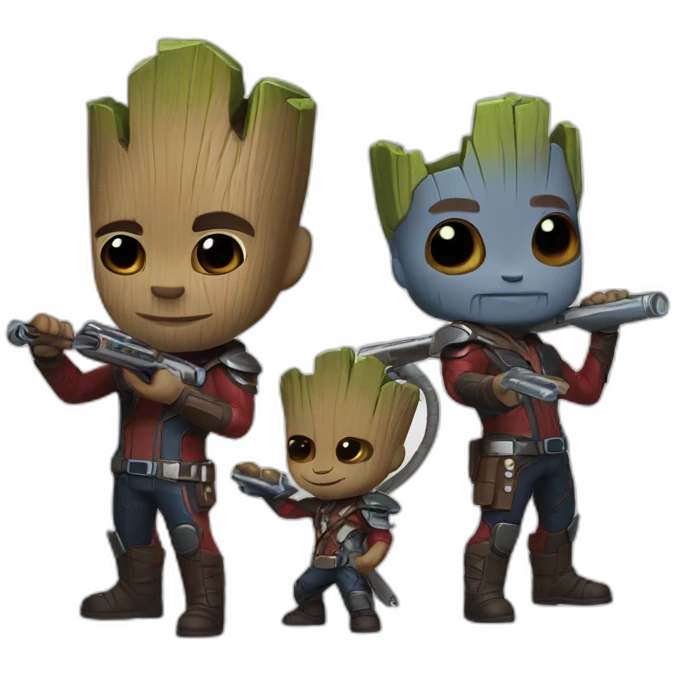guardians of galaxy band emoji
