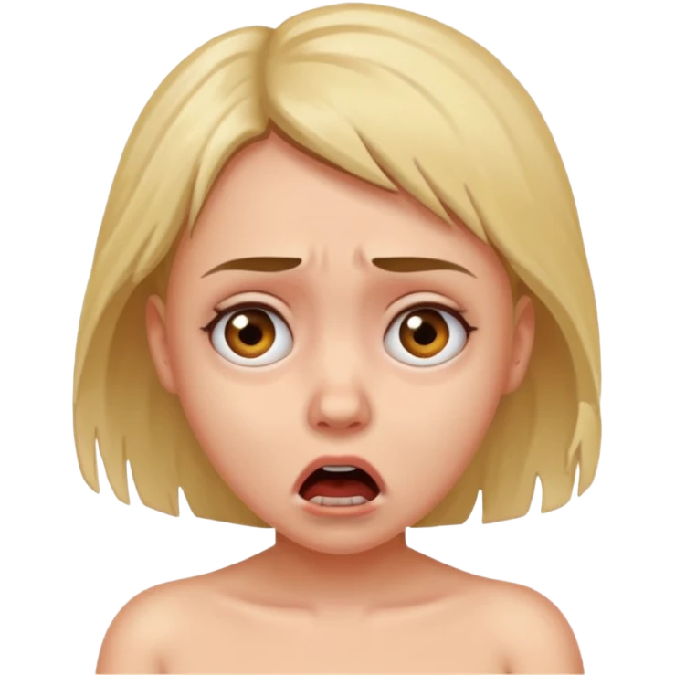 A girl is kidnapped and stripped naked emoji