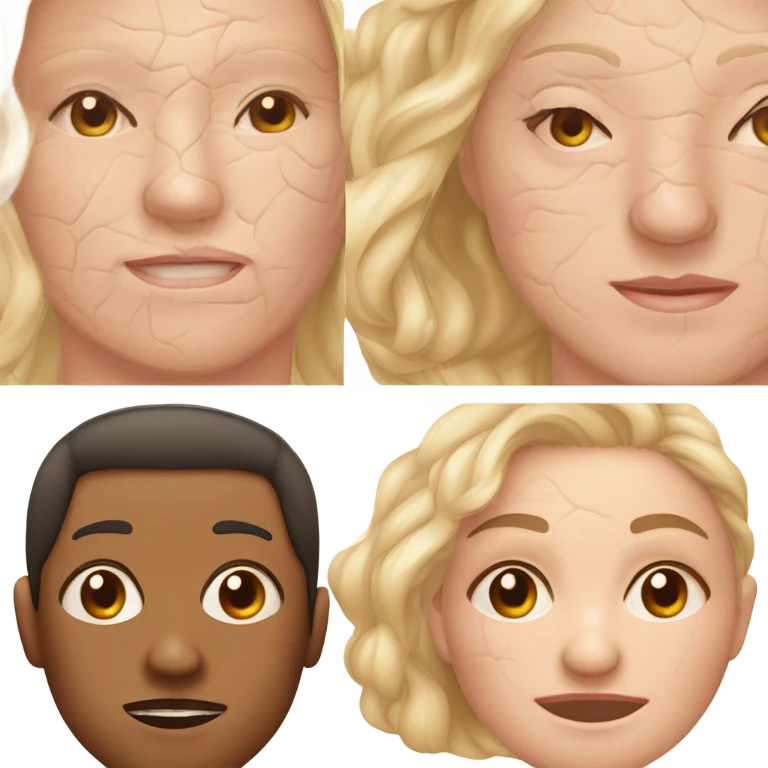 upper face dermatology emoji