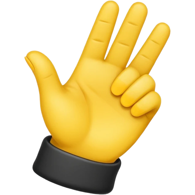 Crossed Fingers phone emoji style emoji