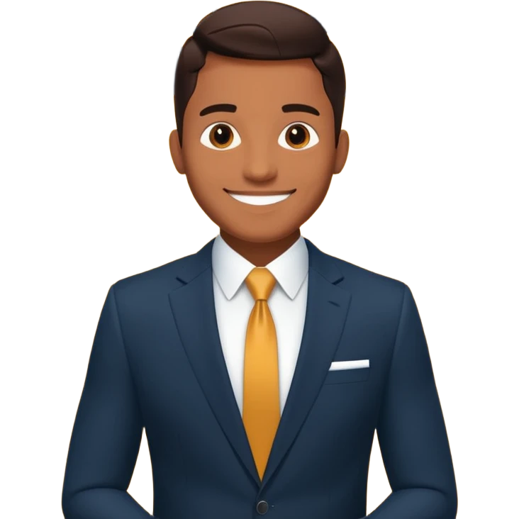 business magazine cover inspired by Forbes, with a strong masculine aesthetic. emoji