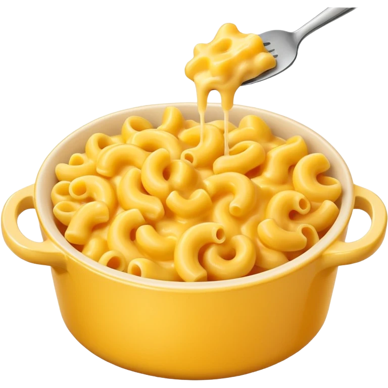 Mac and cheese emoji