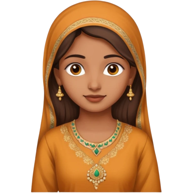 indian girl in salwar kameez emoji