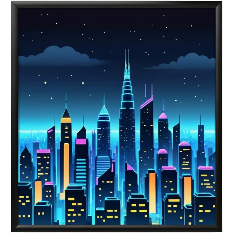 Night City view emoji