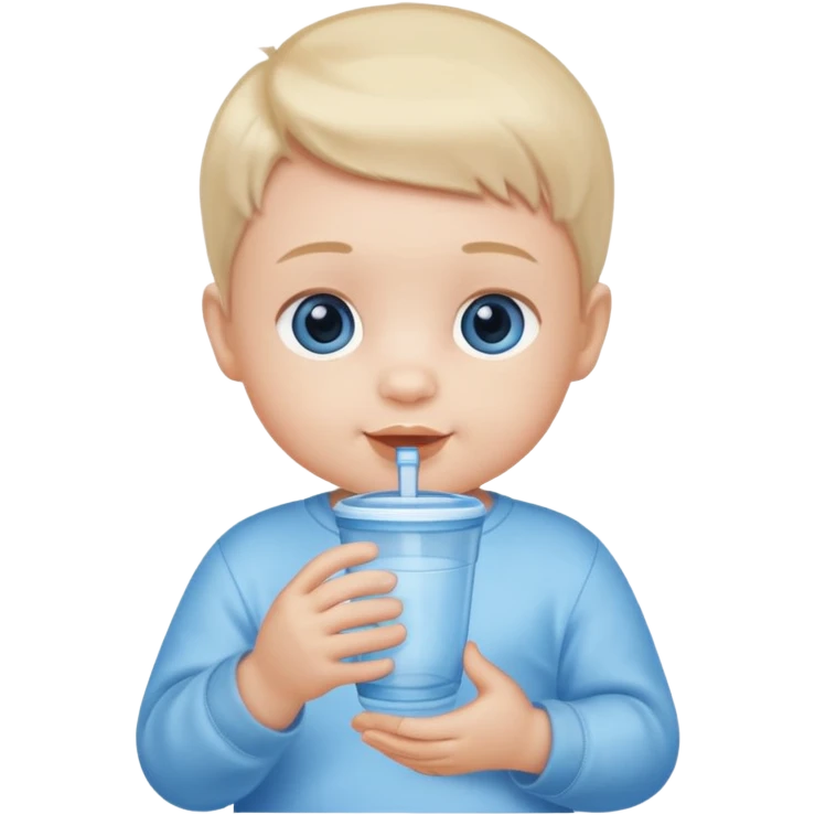 Baby Holding Cup emoji