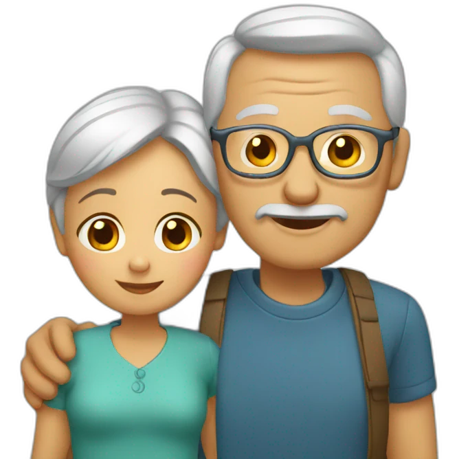 grandparents  emoji