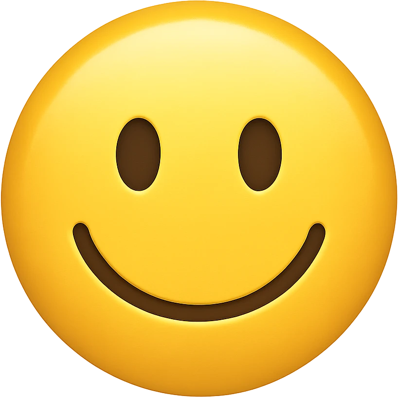 classic yellow smiley face emoji emoji