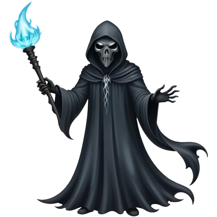 Dab pen with smoke next to an evil dementor from the shadow realm flying  emoji
