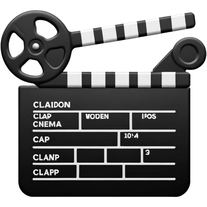 a cinema clap emoji