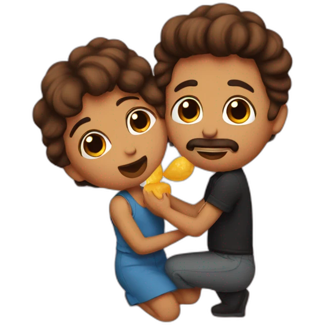 Muchos besos emoji