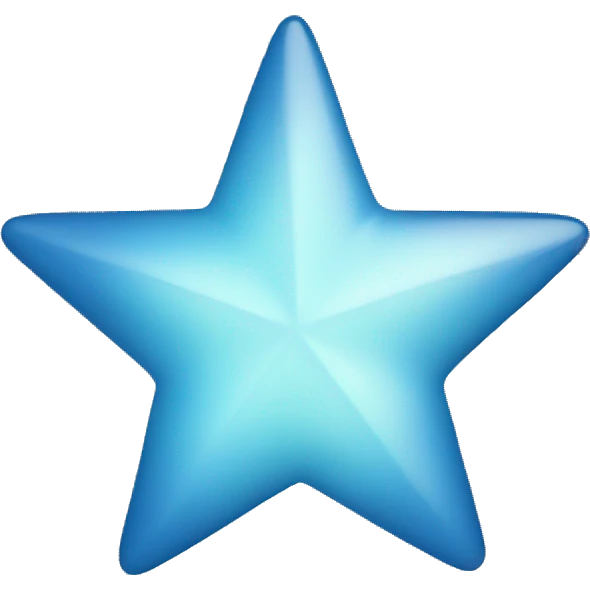 blue star emoji